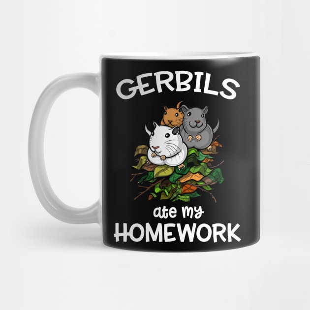 Gerbils Ate My Homework Mouse Pet Student by underheaven